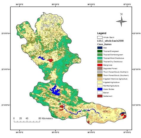 3: Land use map of Brahmani River basin (Source: USGS) | Download Scientific Diagram