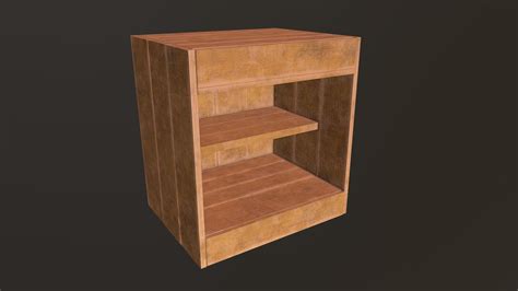 Wooden Side Table - Download Free 3D model by joshtmc [bf91e1b] - Sketchfab