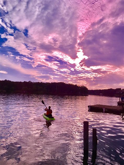 Sunset kayak