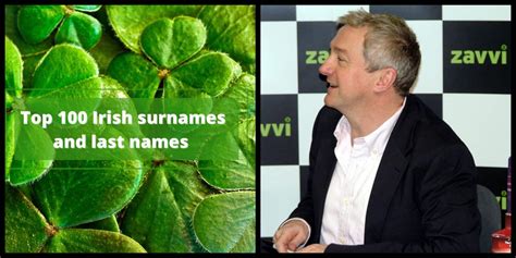 TOP 100 IRISH SURNAMES and their meanings, ranked | Irish surnames ...