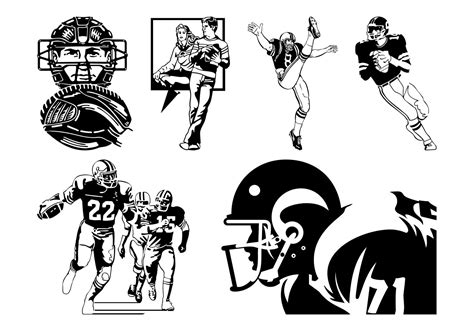 American Football Vector - Download Free Vector Art, Stock Graphics ...