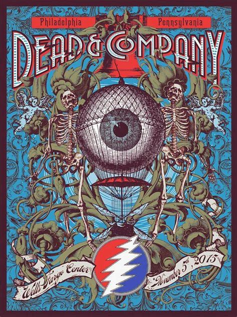 Dead & Company, Philly 11/5/15 | Grateful dead poster, Dead and company ...