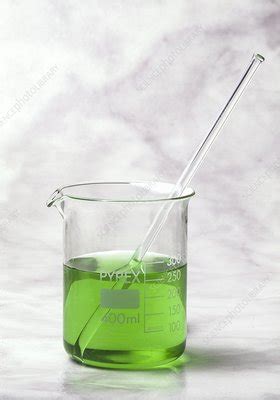 Iron (II) sulphate solution - Stock Image - A500/0685 - Science Photo ...