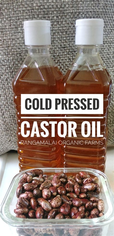 Cold Pressed Virgin Castor Oil, 250ml - Rangamalai Organic Farms (ROF ...