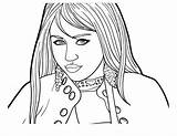 Coloring Pages Of Miley Cyrus sketch template