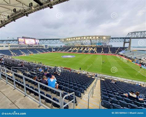 Chester, Pennsylvania, U.S - June 3, 2023 - the Inside of Subaru Park ...