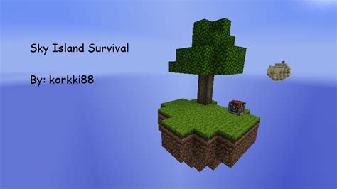 Sky Island Survival Minecraft Map