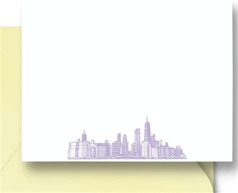 Chicago Skyline Silhouette Png