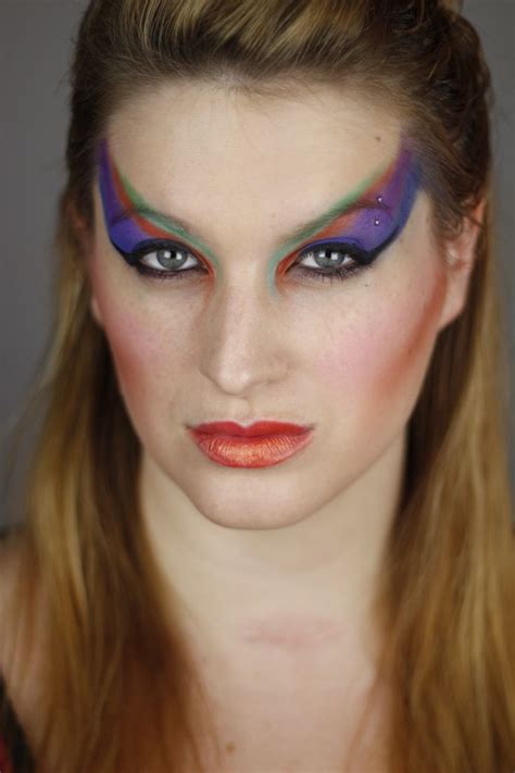 1980's New Wave Makeup | Makeup, Halloween face makeup, Face makeup