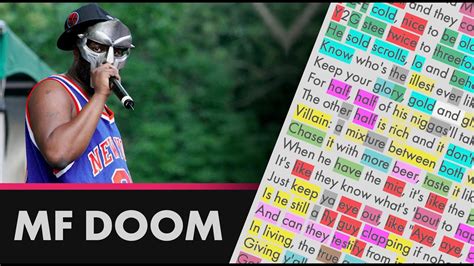 MF DOOM - Accordion - Lyrics, Rhymes Highlighted (211) - YouTube