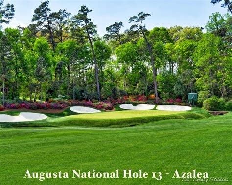 Photograph Print Augusta National Hole 13 Azalea. 16x20 | Etsy