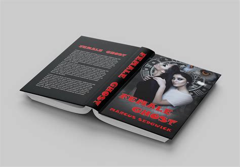 female ghost book cover design on Behance