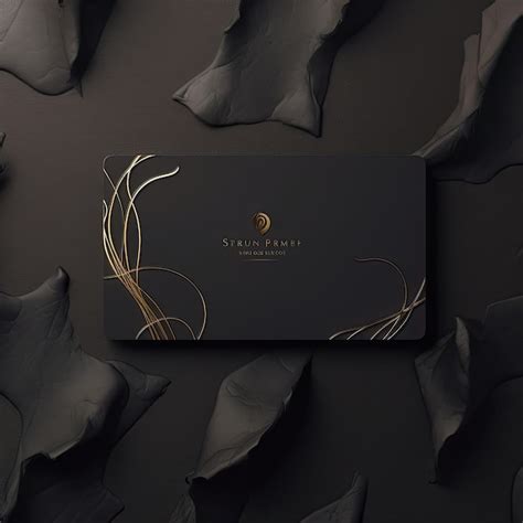 Premium Photo | Luxury and minimalist business card mockup