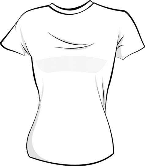 White T Shirt For Design - ClipArt Best