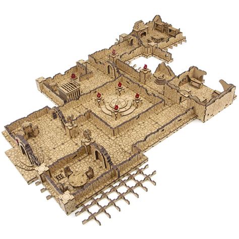 Buy TowerRex 3D Modular Battle D&D Terrain - dnd accessories, set for Dungeons & Dragons ...