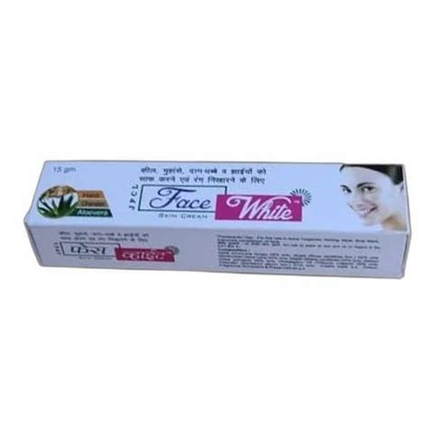 Unisex 15gm Face White Skin Cream, Ingredients: Herbal, Gel at Rs 75 in Ghaziabad