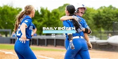 Daily Dozen: Saturday, May 6 • D1Softball