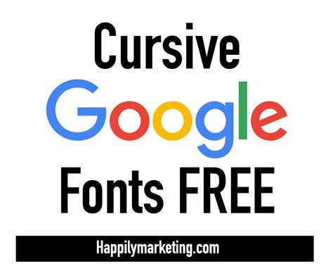 13+ Cursive Fonts On Google Docs For You (2023)