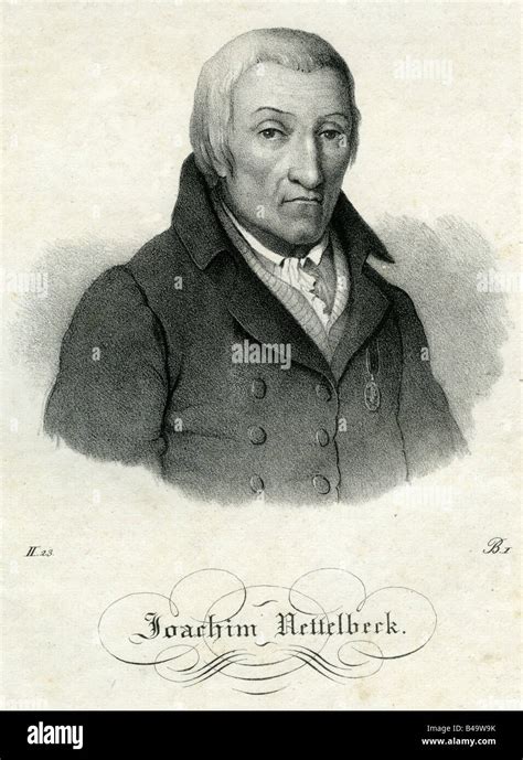 Nettelbeck, Joachim, 20.9.1738 - 29.1.1824, Prussian officer, portrait, lithograph, 19th century ...