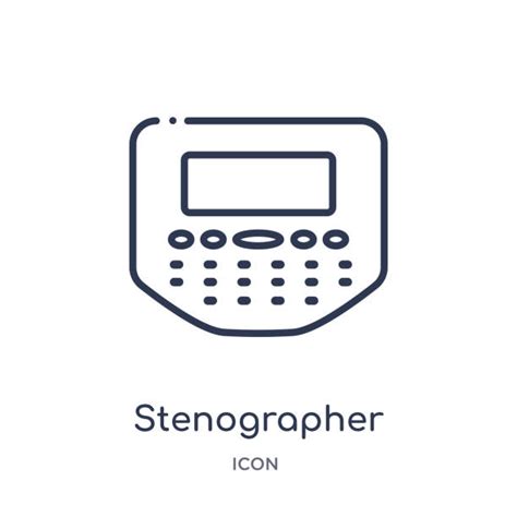 Stenograph Illustrations, Royalty-Free Vector Graphics & Clip Art - iStock