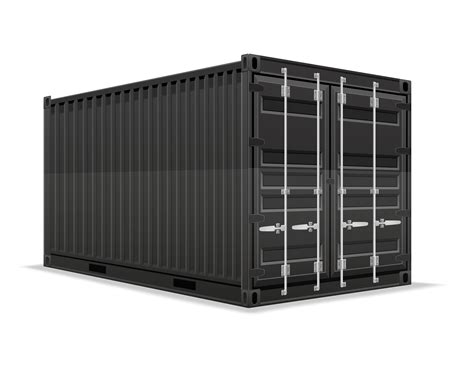 cargo container vector illustration 511043 Vector Art at Vecteezy