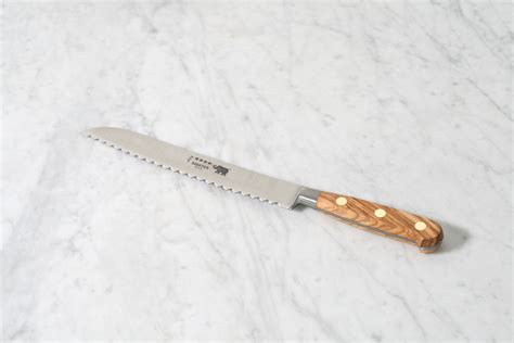 Sabatier Bread Knife with Olivewood Handle — Flotsam + Fork