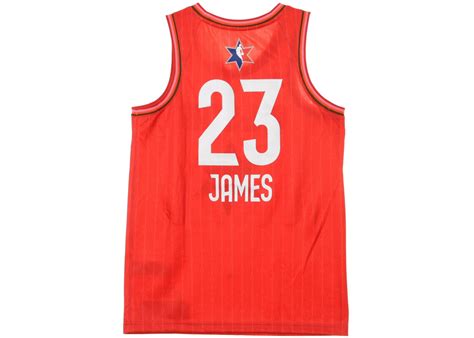 Nike NBA LeBron James All-Star Edition Jersey University Red Men's - US