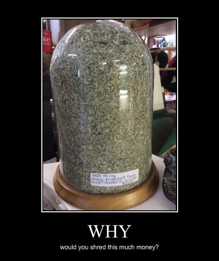 It's Worse Than Just Throwing Your Money Away! - Very Demotivational ...