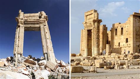 In Palmyra, archeaologists tally the losses after Islamic State ...