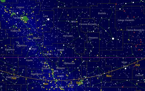 Constellations Map