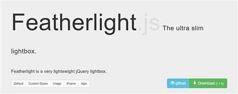 Top 10 jQuery Lightbox Plugins & Scripts