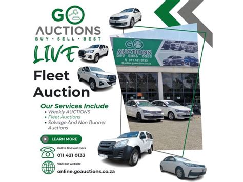 Online Fleet Auction 26 October 2023 - Go Auctions