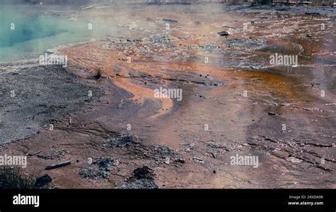 Yellowstone National Park Hot Springs Geysers Stock Photo - Alamy