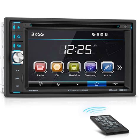 BOSS Audio BV9358B Car DVD Player - Double Din, Bluetooth Audio and ...