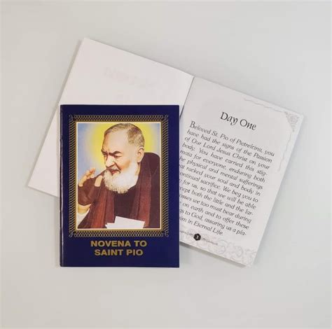Novena to Saint Pio Booklet in English - Padre Pio Foundation of America