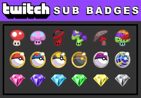 Twitch Sub Badge Design