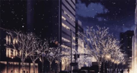 Anime Snow GIF - Anime Snow Scenery - Discover & Share GIFs