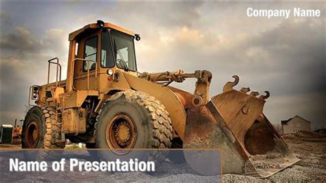 Heavy Construction Equipment PowerPoint Templates - Heavy Construction Equipment PowerPoint ...