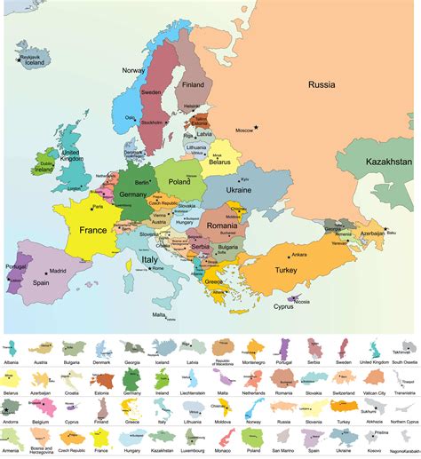 Map Europe