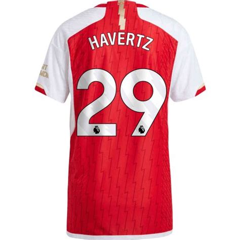 2023/24 adidas Kai Havertz Arsenal Home Authentic Jersey - SoccerPro