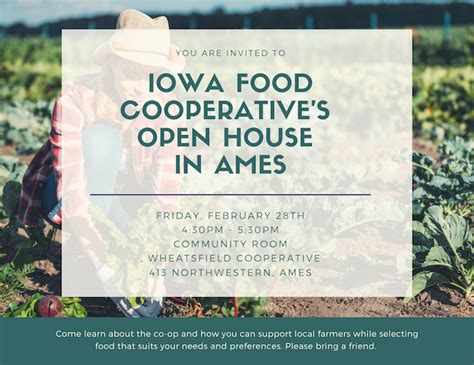 Iowa Food Cooperative’s Open House in Ames - Iowa Food Cooperative