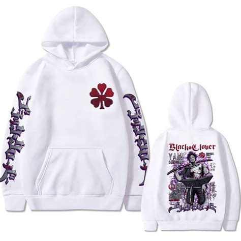 Black Clover Hoodie – Black Clover Yami Sukehiro Pullover Hoodie ...