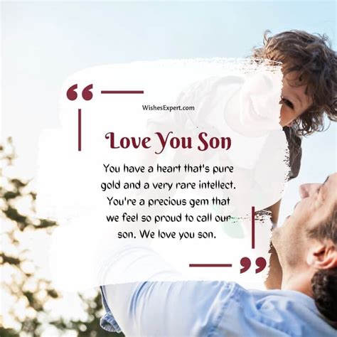 35+ Sweet I Love You Son Quotes And Messages