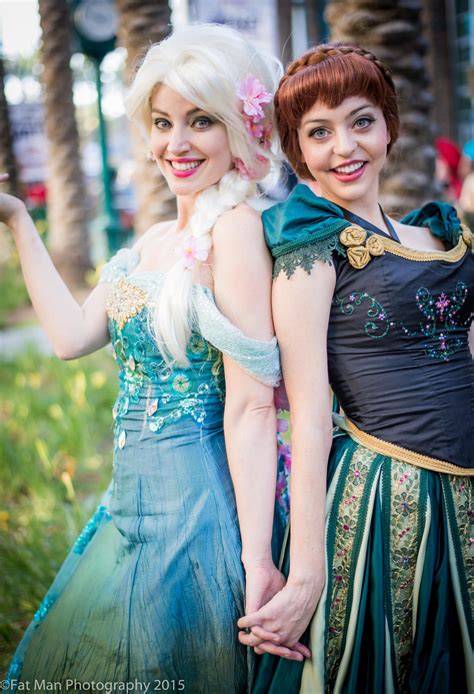 Frozen Sisters Cosplay at WonderCon 2015 by glimmerwood on DeviantArt