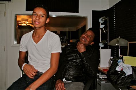 jaafar with his father jermaine jackson - Jaafar Jackson Photo (31134580) - Fanpop