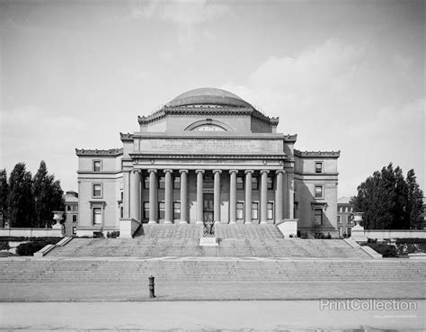 Print Collection - The Low Library, Columbia University, New York