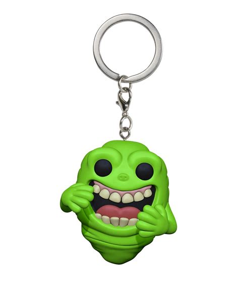 Ghostbusters Slimer Funko POP! Keychain 💀 | Horror-Shop.com