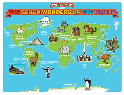 The Seven Wonders of the World on Behance