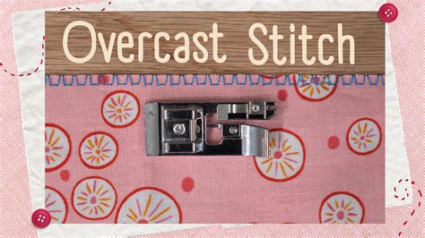 Overcast Stitch - Professor Pincushion