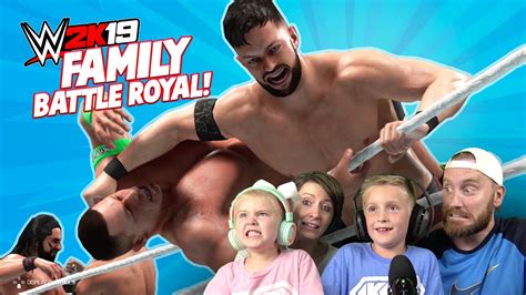 WWE 2k19 Family Battle Royal | K-City GAMING - YouTube